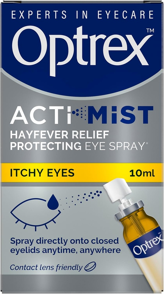 Optrex ActiMist 2in-1 Eye Spray for Itchy Plus Watery Eyes - 10 ml Tarafından Optrex