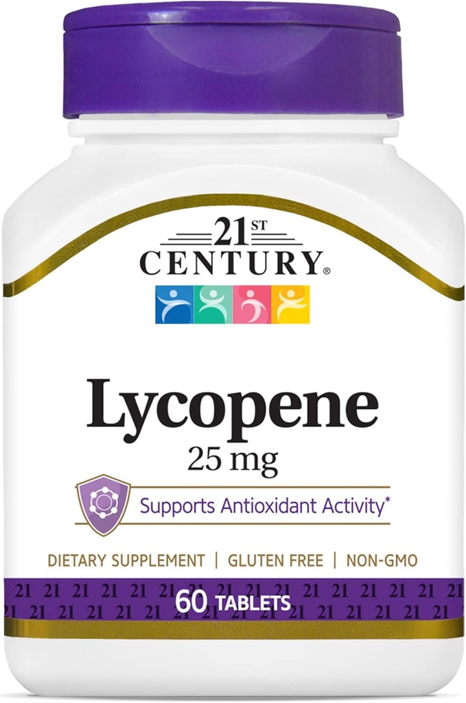 21. Yüzyıl Lycopene 25 mg Tablet, 60 Kont (22400)