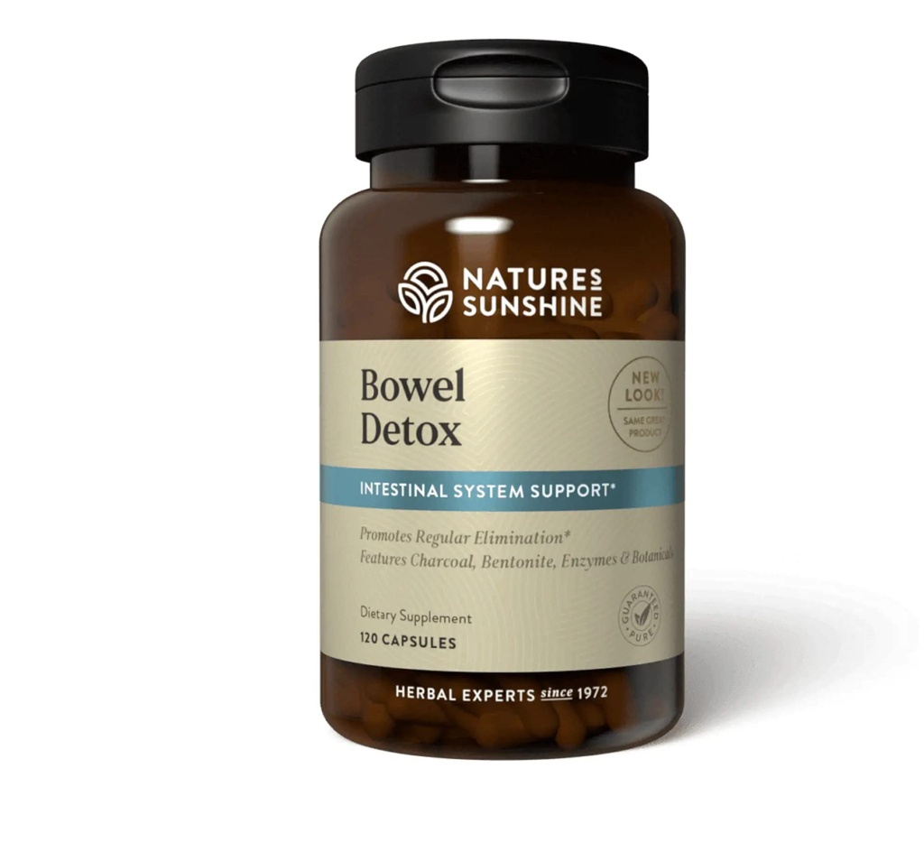 Nature's Sunshine Bowel Detox, 120 κάψουλες 