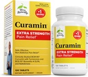 Terry Natural Curamin Extra Strength - Curcumin & Boswellia Supplement for Health Circulation Support - Turmeric Supplement to Support Commons, Muscle Health & Endorphin Production - 120 Tablets