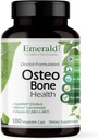 EMERALD LABS Osteo Bone Health - Immune Support & Bone & Ortak Supplement with Vitamin D3, K2, Kalsiyum, Magnezyum, OptiMSM, Meriva Phytosome & More - 180 Sebze Capsules