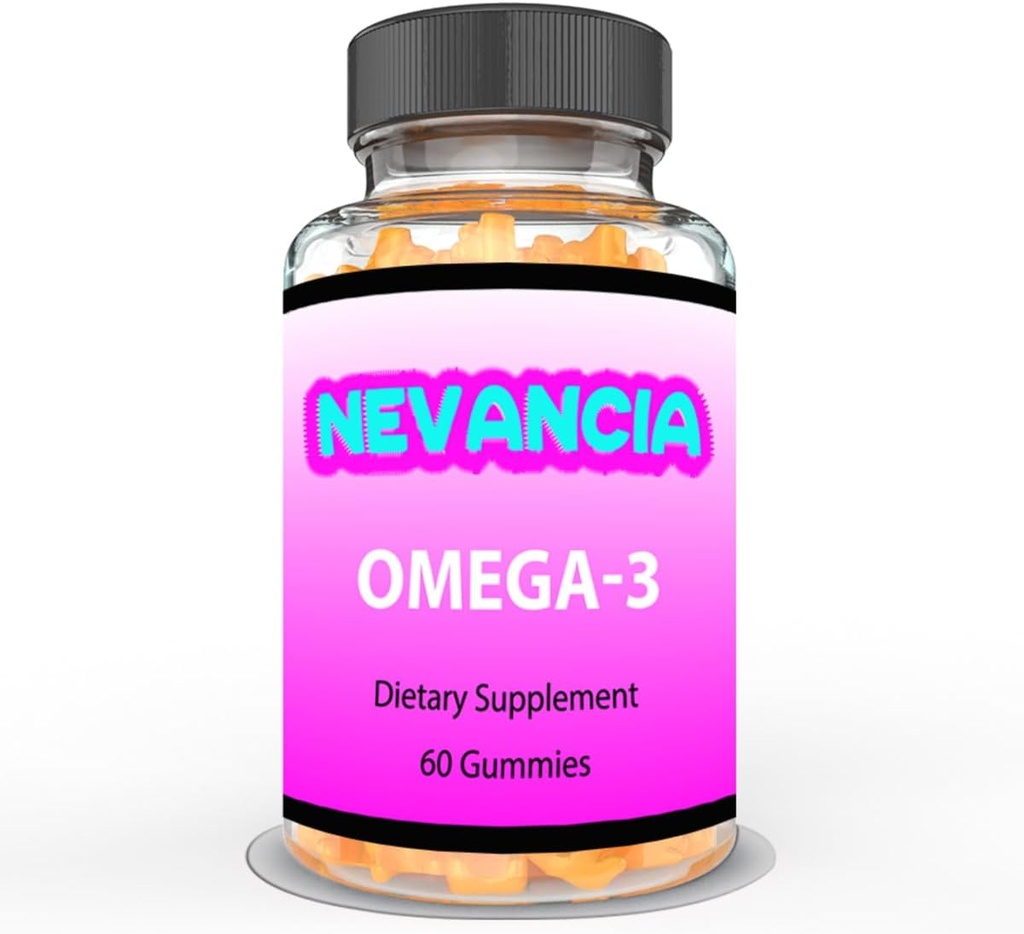 Omega-3 DHA & EPA, Omega-3 Fish Oil, Kalp ve Beyin Sağlığı, Göz Sağlığı, Immune Support, Natural Orange Flavour, 60 Gummies, 30 Günlük Supply & Brain Health, Eye Health, Immune Support, Natural Orange Flavour, 60 Gummies, 30-Day Supply