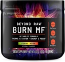 BEYOND RAW Burn MF, Metabolic Formula, Termo Activator, Destekler Enerji ve Odak, Gummy Worm, 30 Hizmet
