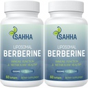 Sahha Liposomal Berberine HCL 1500 mg - Destekler AMPK & GLP-1 Aktivasyon, Erkekler ve Kadınlar için Yüksek Biyoyasallık