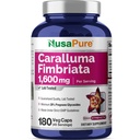NusaPure Caralluma Fimbriata 1600 mg - 180 Veggie Capsules (Non-GMO, Vegan)