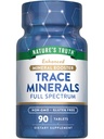 Nature's Truth Trace Minerals Supplement with Iodine | 90 Tablet | Gelişmiş Mineral ATM | Non-GMO & Gluten Free Supplement