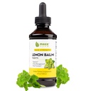 Maxx Herb Lemon Balm Extract - Max Strength Liquid Tincture Absorbs Daha Fazla Kapsüller veya Çay için, Nervous Sistem Desteği ve Stres Yönetimi - Alkol Ücretsiz - 4 Oz Şişe (60 Hizmet)