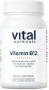 Vital Nutrients B12 1000mcg - Vegan - Metabolism, Cognitive & Nervous System Health * - Yüksek Lisans B12 Tamam - Gluten, Süt, Soy Free - 100 Capsules