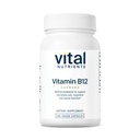 Vital Nutrients B12 1000mcg - Vegan - Metabolism, Cognitive & Nervous System Health * - Yüksek Lisans B12 Tamam - Gluten, Süt, Soy Free - 100 Capsules