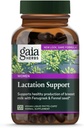 Gaia Herbs Lactation Support, Vegan Liquid Capsules, 120 Kont - Anne beslenmesi için Lactation Supplement, Sağlıklı Süt Akışı ve İyileşen Süt Beslenmesini Destekler, PACKAGING May VARY