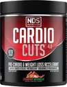 NDS Beslenme 4.0 Pre Workout Supplement - Gelişmiş Kilo kaybı ve Pre Cardio Formula ile L-Carnitine, CLA, MCTs, L-Glutamine ve Safflower Oil - Strawberry Watermelon (40 Hizmet)