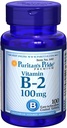 Puritans Pride Vitamin B-2 100 Mg Tabletleri, 100 Kont