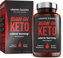 Bounty Burn On Thermogenic Keto Fat Burner for Men & Women - Kilo Yiyenleri ile Kilo Kaybı - Metabolism ATM, Enerji Pilleri, Appetite Suppressant - 60 Capsules