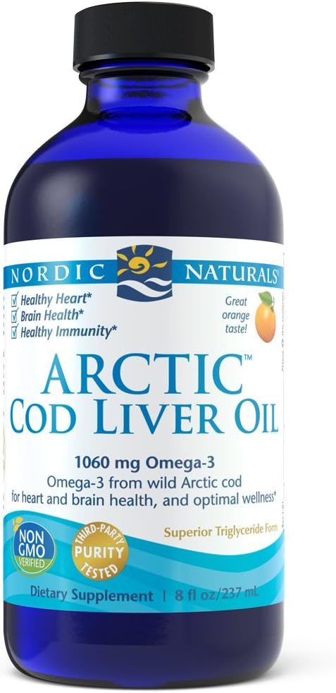 Nordic Naturals - Arctic CLO, Heart and Brain Health, and Optimal Wellness, Orange8 Fl Oz (4000 of 1)
