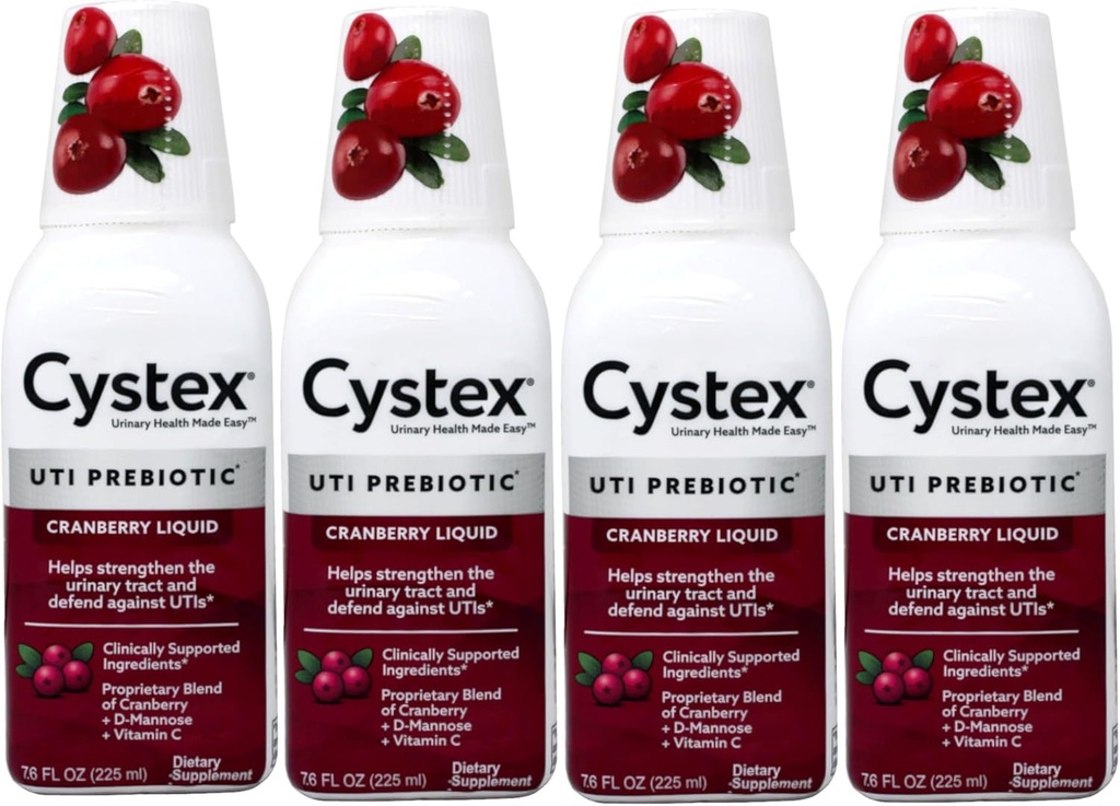 Cystex Liquid Cranberry Kompleksi, 7.6 Fl Oz (Görünen 5)