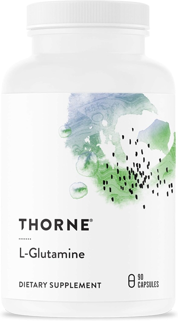 THORNE - L-Glutamine - Amino Acid συμπλήρωμα για GI Υγεία και Ανοσολογική λειτουργία - Προάγει την επιδιόρθωση των μυών μετά την άσκηση * - 90 Υπηρεσίες