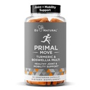 Primal Ortak & Hareketli Destek - Kadınlar ve Erkekler için Gelişmiş Ortak Destek Supplement - Turmeric, Boswellia, Ginger ve Boron for Whole-Body Flexability, Ortak Sağlık ve Konfor - 60 Veg Soft Capsules