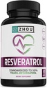 ZHOU Resveratrol: 29: Vcp, (Btl-Plastik) 1000 mg 60ct