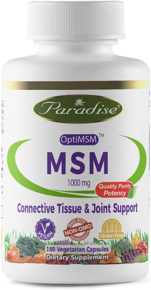 Cennet MSM. 100% OPTIMSM Original Worldwide Patentli Malzemeler. -% 100 Doğal Olarak Üretildi - Harsh Kimyasallar veya Notlar - %100 Amerikan Made!