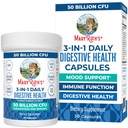 MaryRuth's 3-in-1 Probiyotiks for Digestive Health | Prebiyotik & Postbiyotik | Gut Health Supplement for Women & Men | 23 Benzersiz Strains | Immune Support | 50 Milyar C |FU 30 Servisler