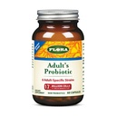 Flora Adult's Probiyotik - Vejetaryen Daily Probiyotik for Gut & Digestive Health - Lactobacillus & Bifidobacterium - 17 Milyar CFU - Gluten-Free - Keep Chilled - 60 Capsules