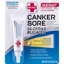 Red Cross Canker Sore Medication - 0.25 Oz (Συσκευασία Μαΐου Vary)