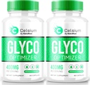 NutraRize (Pack of 2) Celsium Glyco Optimizer, υποστήριξη ροής αίματος, όλα τα φυσικά κάψουλες για τη διατήρηση σταθερών επιπέδων, Herbal Plus Vitamins Formula για τη συνολική υγεία, επίσημες κριτικές (120 κάψουλες)