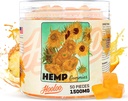 Yetişkinler için Ekstra Kuvvetler - Citrus Pineapple Natural Juice Vitamins, Omega 3 - Deep Bedtimes, Focus, Unwind, ABD'de Made in USA
