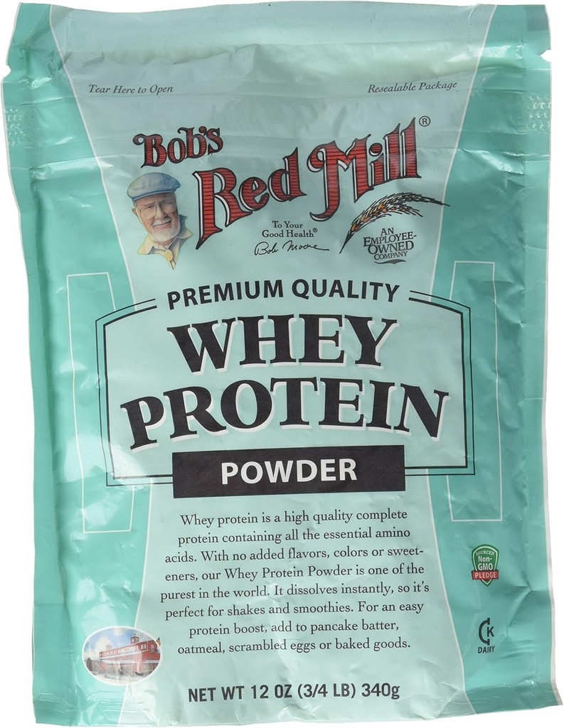 Bob's Red Mill Whey Protein Yoğunluğu, 12Ounce Çantası (Görünen 5)