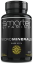 15mg Zinc Glycinate from Albion® 6 Essential Trace Bisglycinate Minerals, Manganese, Boron, Chromium, Selenium, Molybdenum Supplement, 90 Plant-Based Vegan Capsules