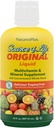 NaturesPlus Life Liquid, Tropikal Meyve Kaynağı - 30 fl oz, 3 Paket - Multivitamin & Mineral Supplement - Gluten Free, Vegetarian - 90 Total Services