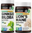 BIO KRAUTER Ginkgo Biloba 90 Gummies & Μάνα λιονταριού 60 Gummies