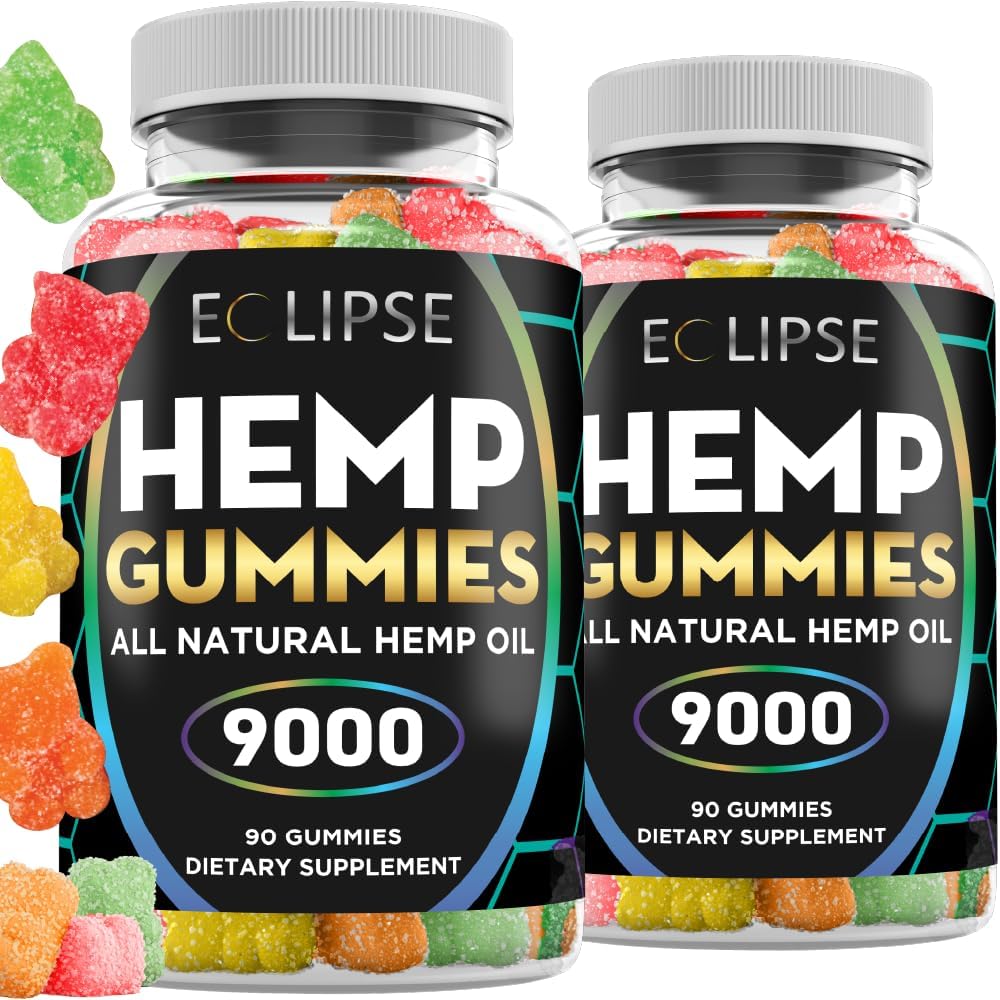 Hemp Gummies - Gelişmiş Hemp Gummies - Hemp Oil ile Gummying Gummy - 180 Count