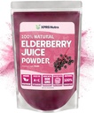XPRS Nutra Elderberry Juice - Elderberry Toz Organik Meyve Suyu Mix - Vitaminler A ve C (16 oz)'de Tozlu Yaşlılar Ek Zengin