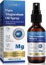 Ayaklar için Magnezyum yağı (2 fl oz), Pure Oil Magnezyum, Topical Magnezyum Glass Şişe, Cilt, Unclog Pores, Kullanımı Kolay