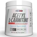 EHP Laboratuvarları Acetyl L Carnitine Toz - Doğal Enerji Üretimi, Sağlıklı Beyin Fonksiyonunda Yardımcılar, Kalp Sağlığı, Vegan, Gluten Ücretsiz, GMO - 100 Hizmetsiz