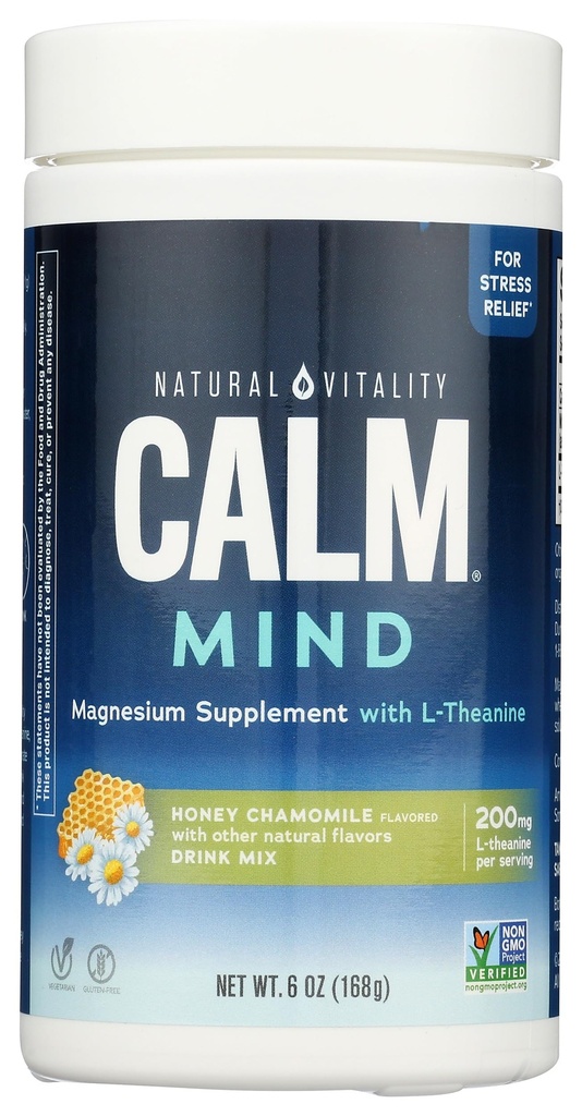 Doğal Vitality Honey Chamomile Calm Mind, 6 OZ