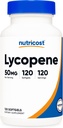 Nutricost Lycopene 50mg Softgels (120 Softgels)