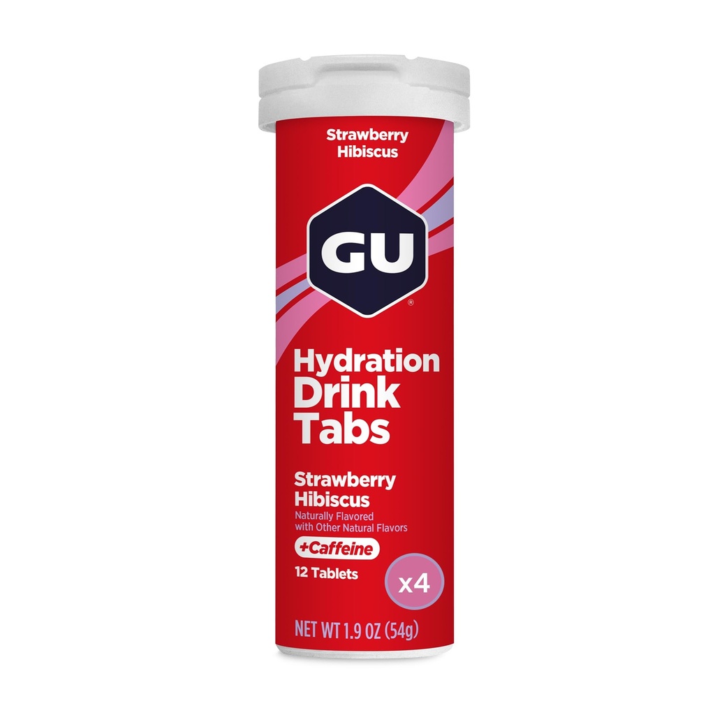GU Energy Hydration Electrolyte Drink Tabletleri, 4-Count(48 Hizmet)