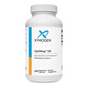 XYMOGEN OptiMag 125 - Συμπλήρωμα μαγνησίου με Di-Magnesium Malate & Γλυκινικό Λυσιακό για την υποστήριξη των νεύρων, των μυών, την υγεία των οστών + την υγεία της καρδιάς (240 κάψουλες)
