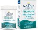 İskandinav Naturals Nordic Flora Probiyotik Maksimum Bakım, 30 Capsules, 11 Probiyotik Günlük Immune ve Digestive Health Support, Vegan, 30 Hizmet