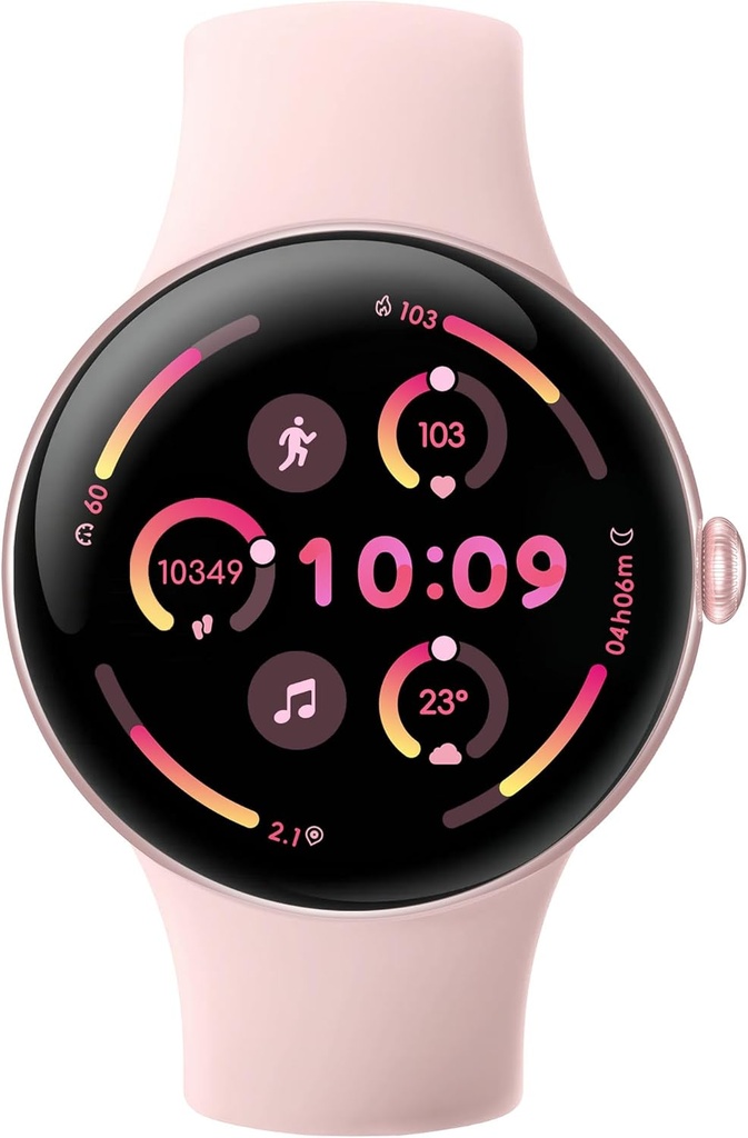 Kadınlar için Akıllı İzleme [1.43' AMOLED Ekran], Sağlık/Sleep/Stress/Fitness Tracker, Bluetooth Call, 7Day Battery, 220+ Watch Faces, 100+ Egzersiz Modes, 3ATM Sualtı Android iOS için Akıllı İzleme