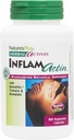 NaturesPlus Herbal Actives InflamActin - 60 Vegetarian Capsules - Herbal Supplement with Turmeric & Bromelain - Supports Adaptogen Function - Vegan, Gluten-Free - 30 Hizmet
