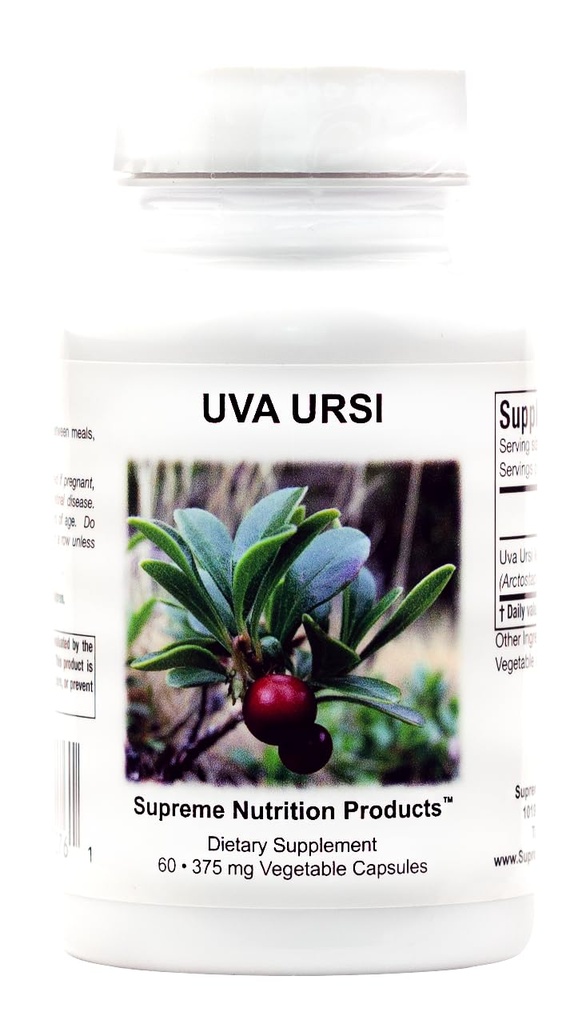 Yüksek Beslenme Uva Ursi, 60 Pure Bearberry Vegetarian Capsules