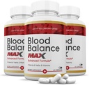 Αιτιολογημένα Εργαστήρια (3 Pack Blood Balance Max 1295MG Formula συμπλήρωμα χάπια 180 κάψουλες