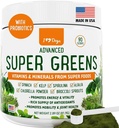 IHeartDogs Super Greens for Dogs with Broccoli Sprouts & Spirulina Toz - Mevsim Alerji & Immune Support Dog Greens Toz - Vitaminler, Antioksis & Minerals Supplement for Dogs