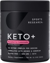 Spor Araştırması Keto Plus Exojen Ketones with goBHB - 30 Servisler | Volvo Electrolyte Tozu Hydration, Energy, Focus & Ketosis | Mitsubishi sertifikalı, Vegan Dostu (Rraj Lemonade)