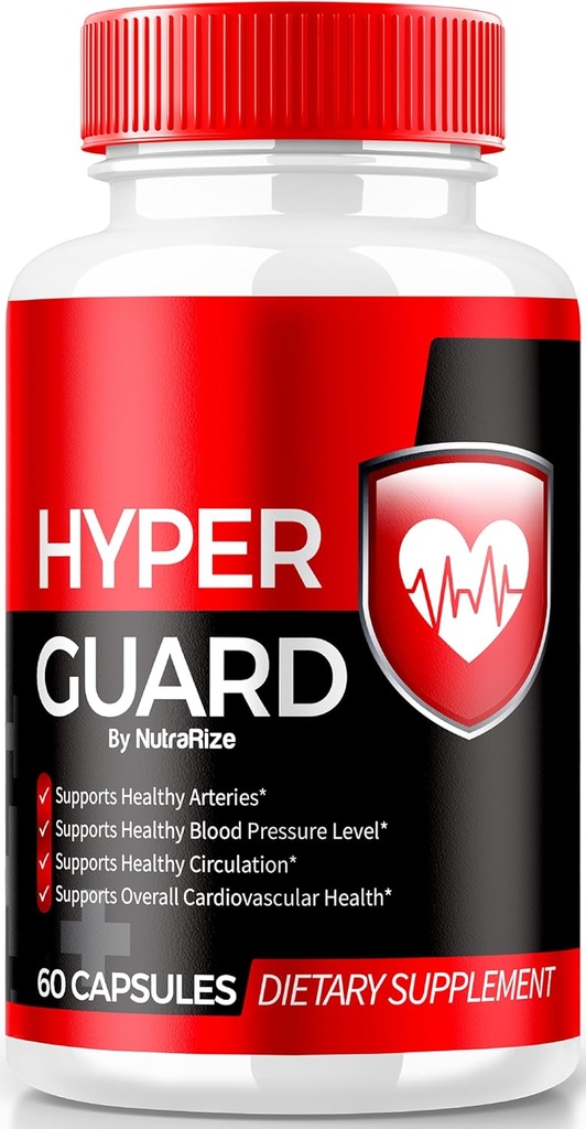 Hiper Guard Capsules, Tüm Doğal HiperGuard Kan Gemisi Temiz, Genel Sağlık ve Wellness'ı Desteklemek için Premium Formula, Resmi Hyper Guards Review (60 Capsules)