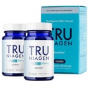 TRU NIAGEN, Anti Aging ve Hücre Rejenerasyonu için patentli NAD Supplement, 300 mg Niagen, 30 Hizmet | Destek Hücreleri Enerji, Beyin, Kas | Nicotinamid Riboside (NR) 1 Günlük | 2 Şişeler Al