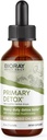 BIORAY Daily Primary Detox - 2 fl oz - Medicinal Mushrooms & Micronized Chlorella - Organik, Non-GMO, Vegetarian, Gluten Free - Approx. 15 Hizmet